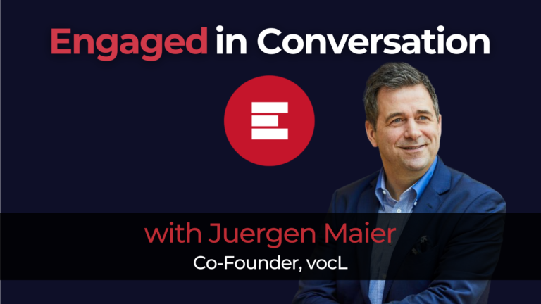 Engaged in Conversation with… Juergen Maier from vocL